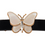Miniatura: Presilha Borboleta Marfim