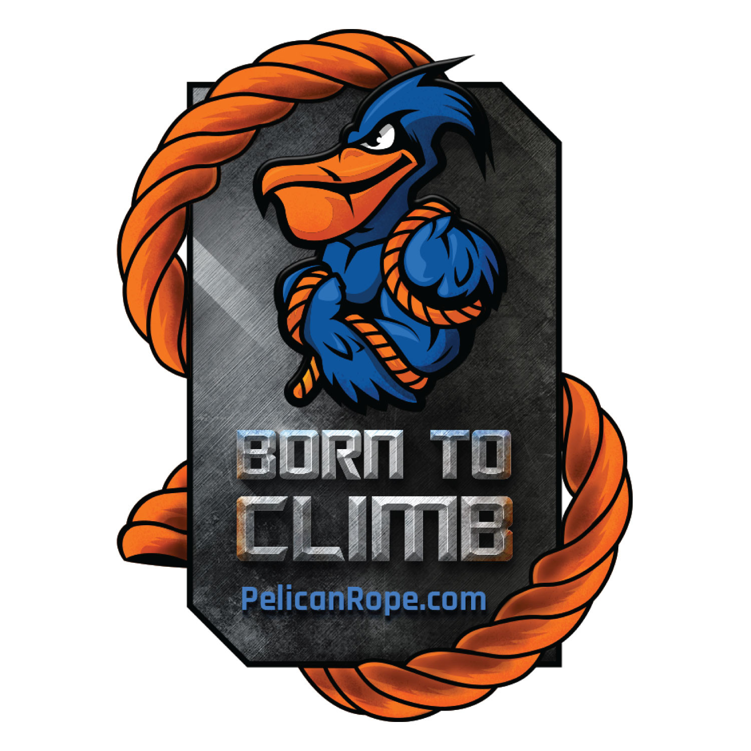 Decal: Born to Climb