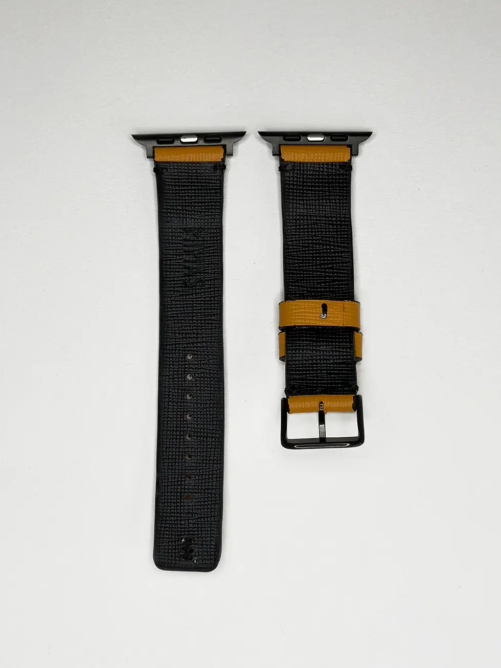 Küçük resim: Apple Watch Kordonu Saffiano Sarı