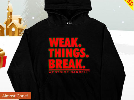 Official Wsbb mens weak things break shirt
