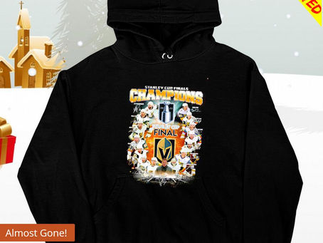 Official Vegas Golden Knights stanley cup finals champions signature shirt