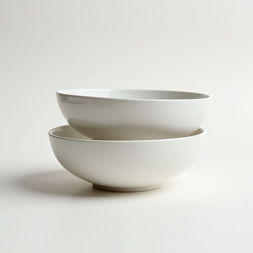 Matte Ceramic Bowl Set