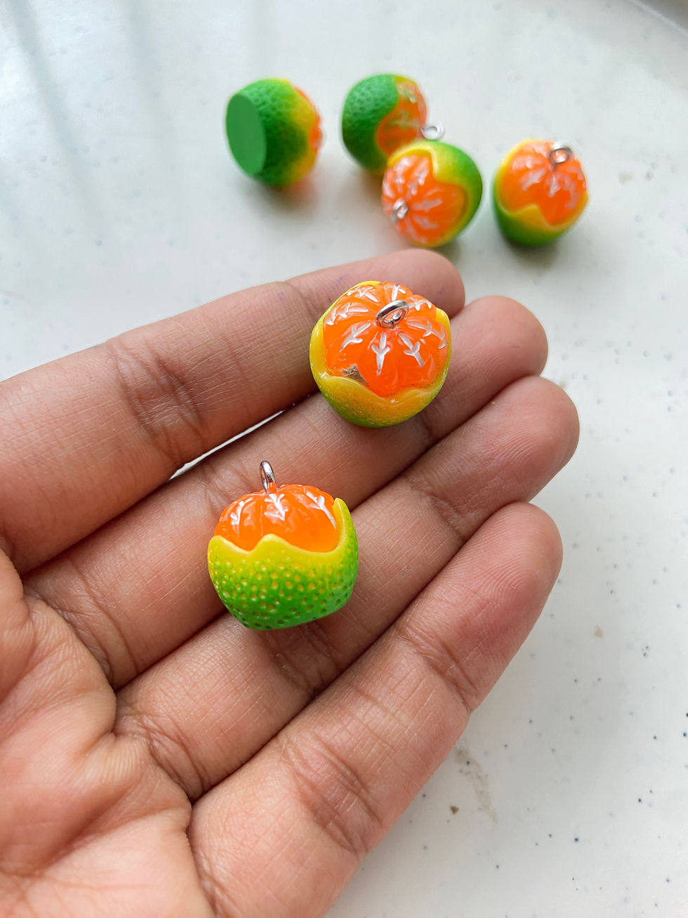 Thumbnail: Resin mix shape fruit charm