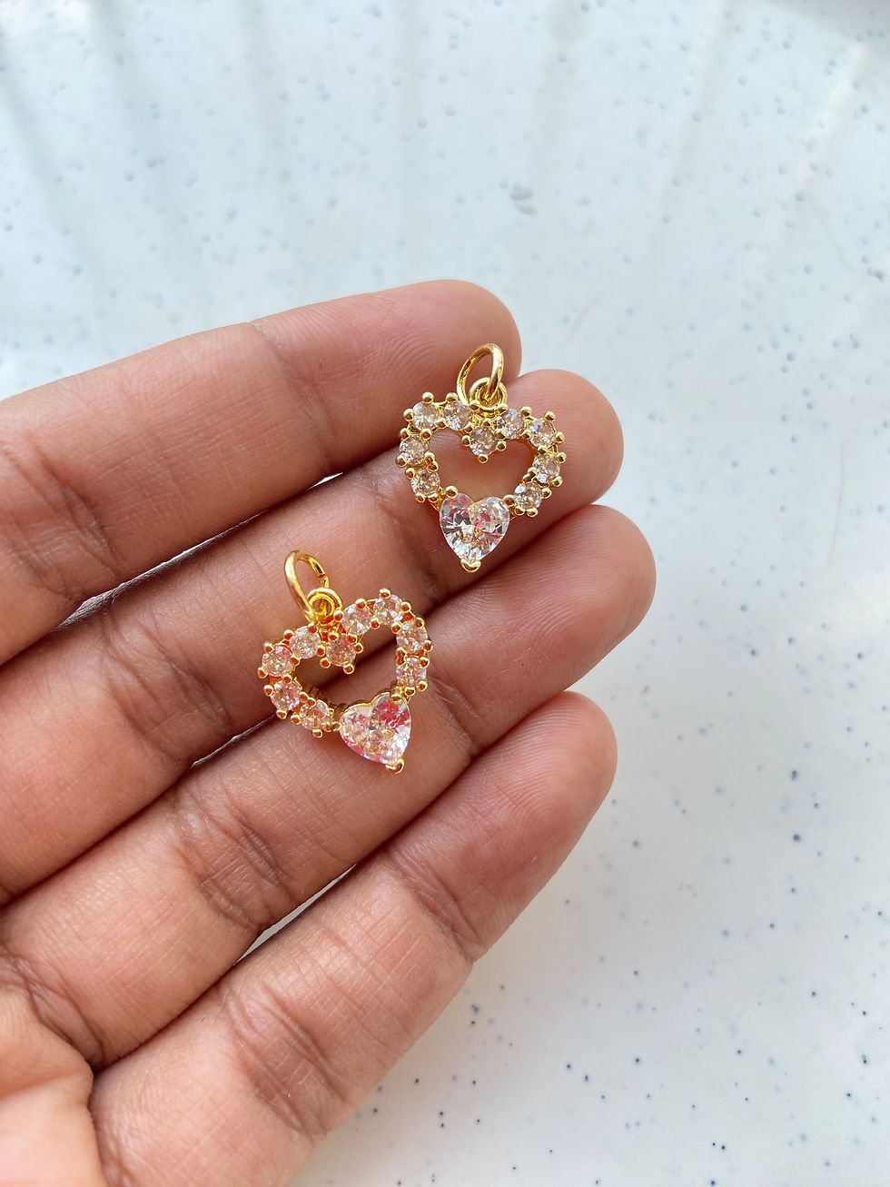 Thumbnail: Assorted zircon charm, long lasting plating