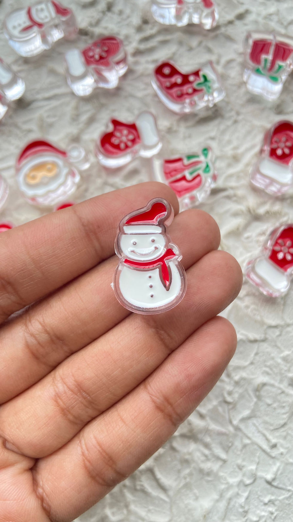 Thumbnail: Christmas Acrylic beads random shapes