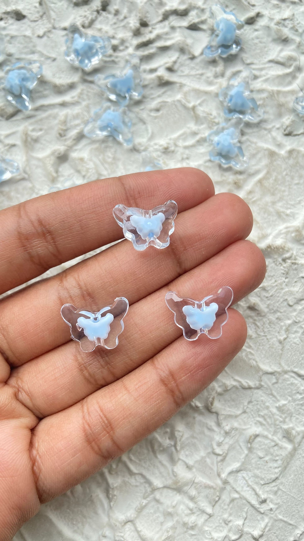 Thumbnail: Mini butterfly Acrylic beads