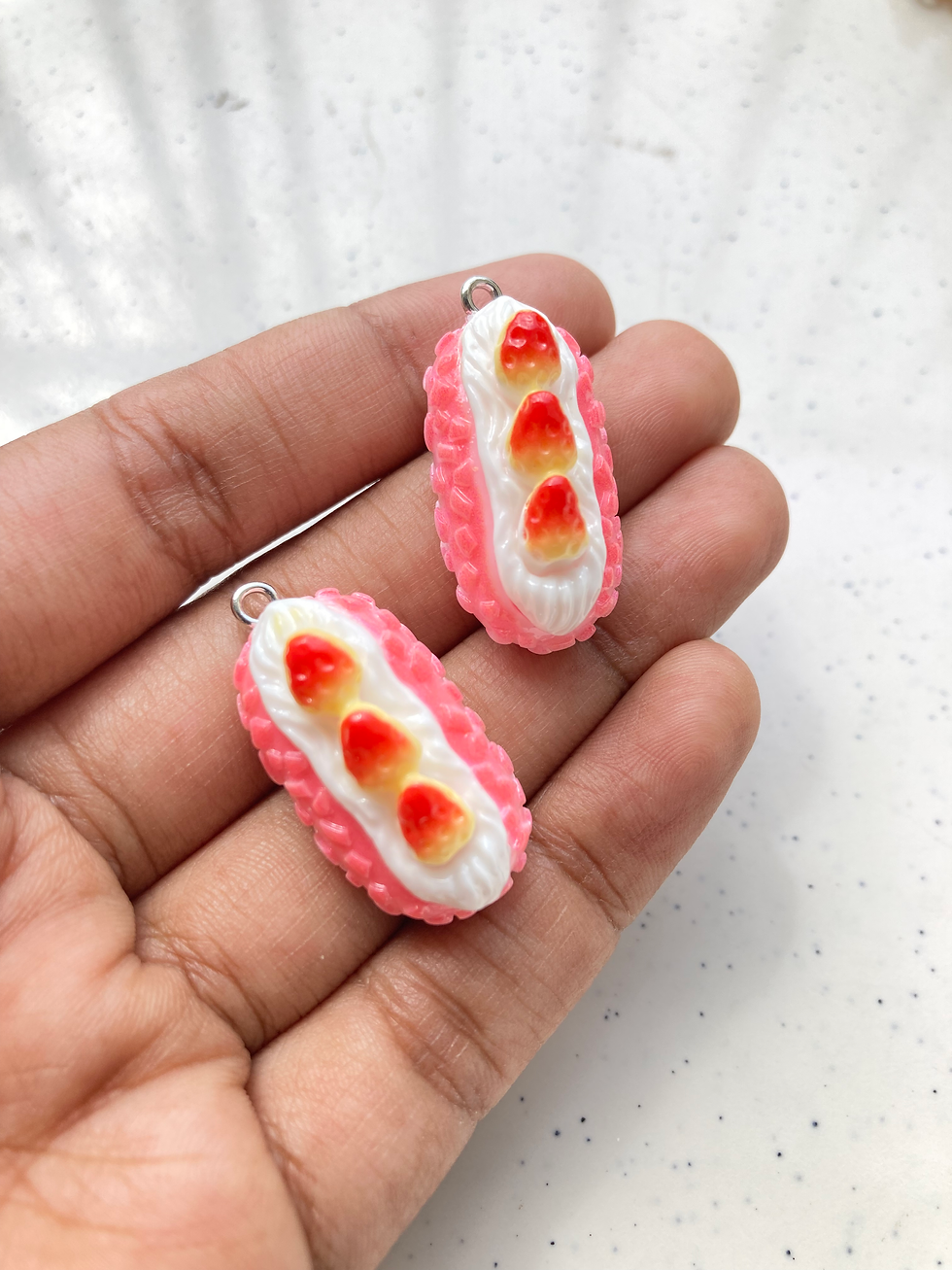 Thumbnail: Cake roll resin charm