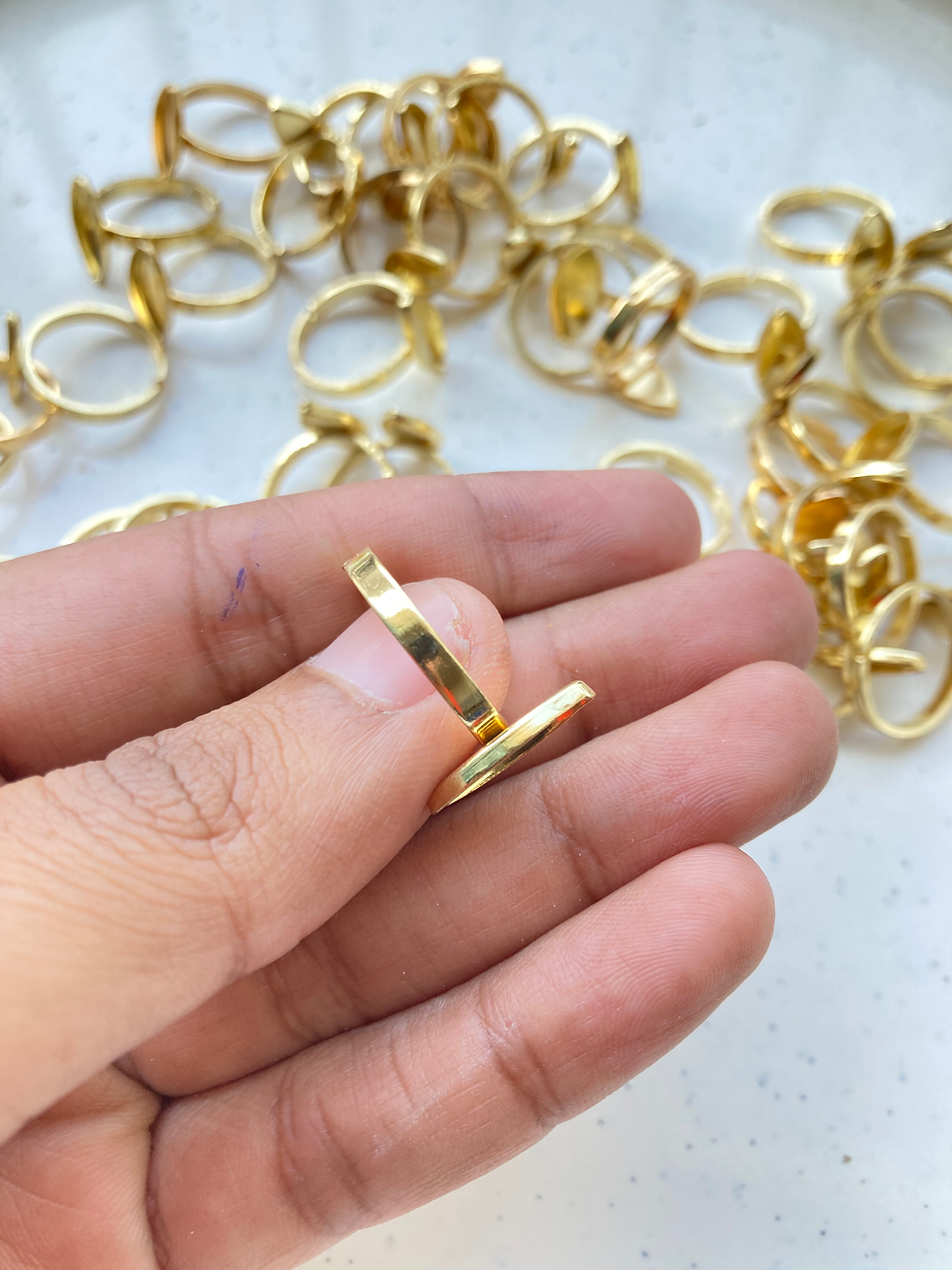 Thumbnail: 14*7mm leaf shape bezel ring blank