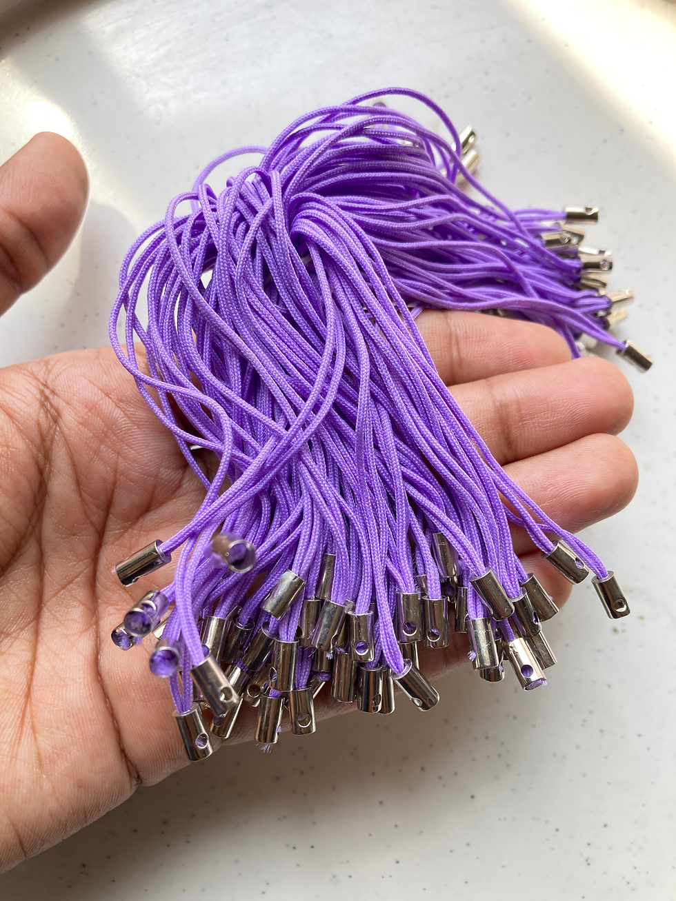 Thumbnail: Colourful phone chords