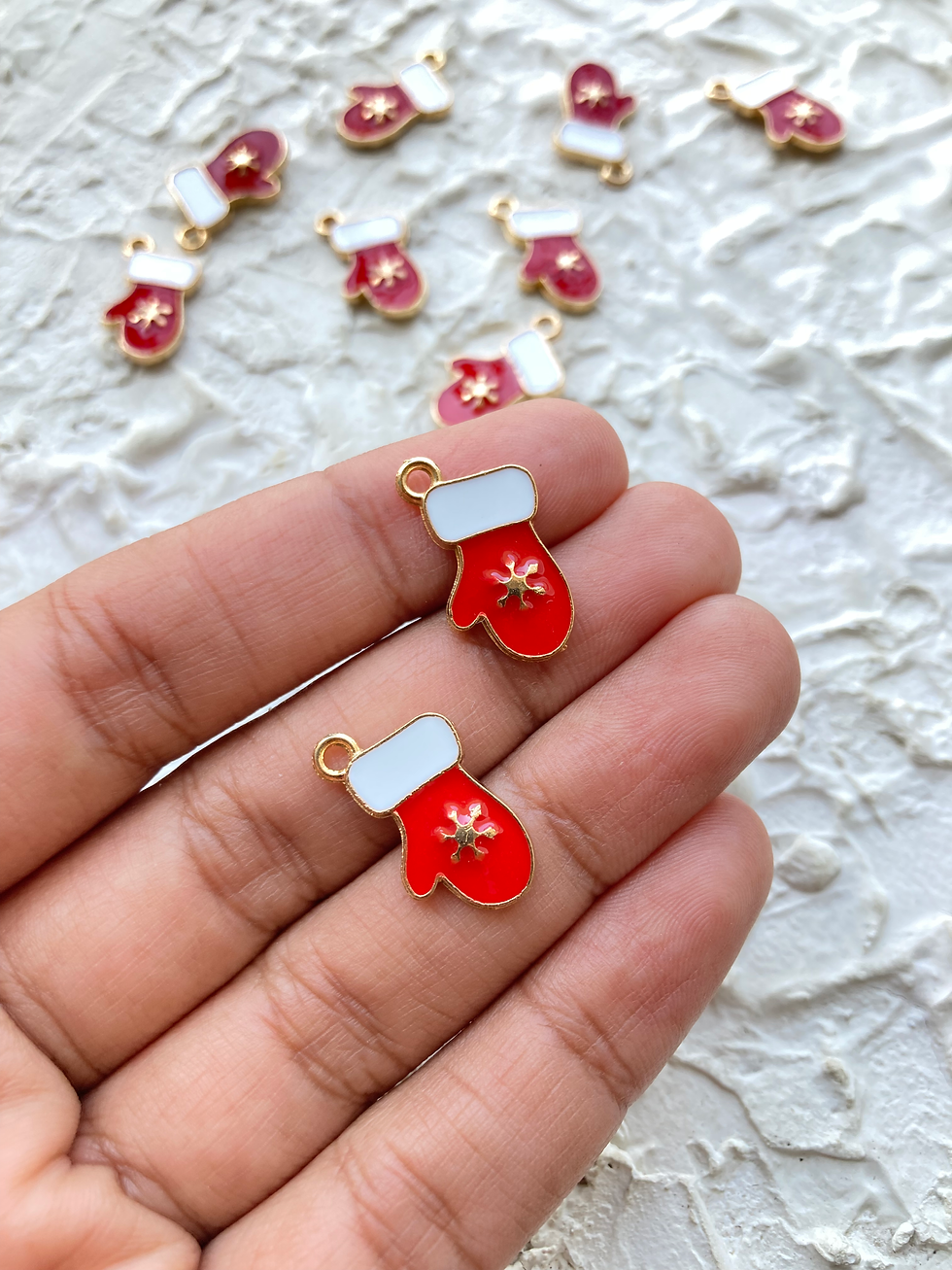 Thumbnail: Alloy enamel christmas theme charm