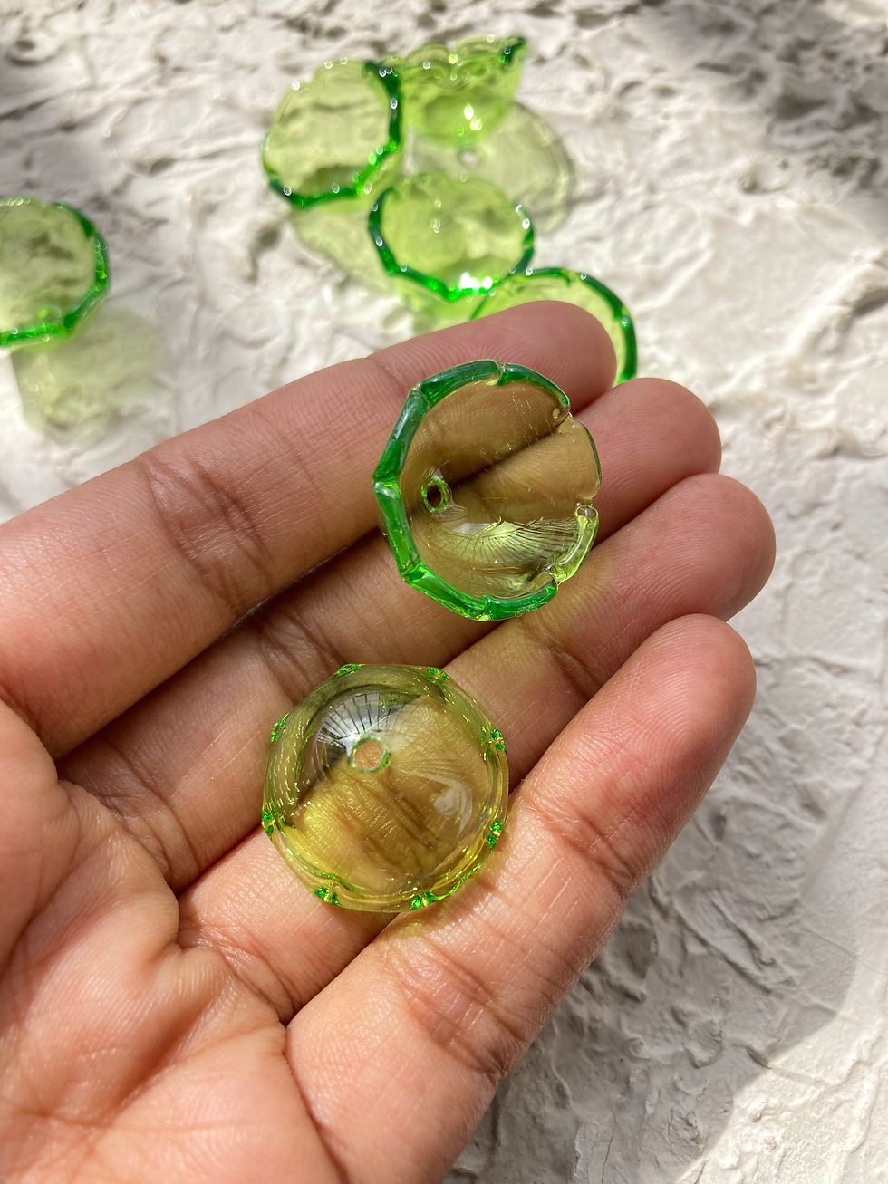 Thumbnail: Acrylic dome colourful bead