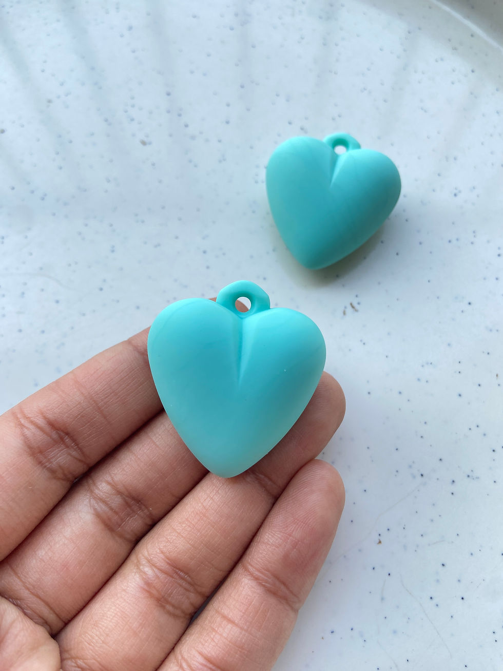 Thumbnail: Big heart 3D acrylic charm