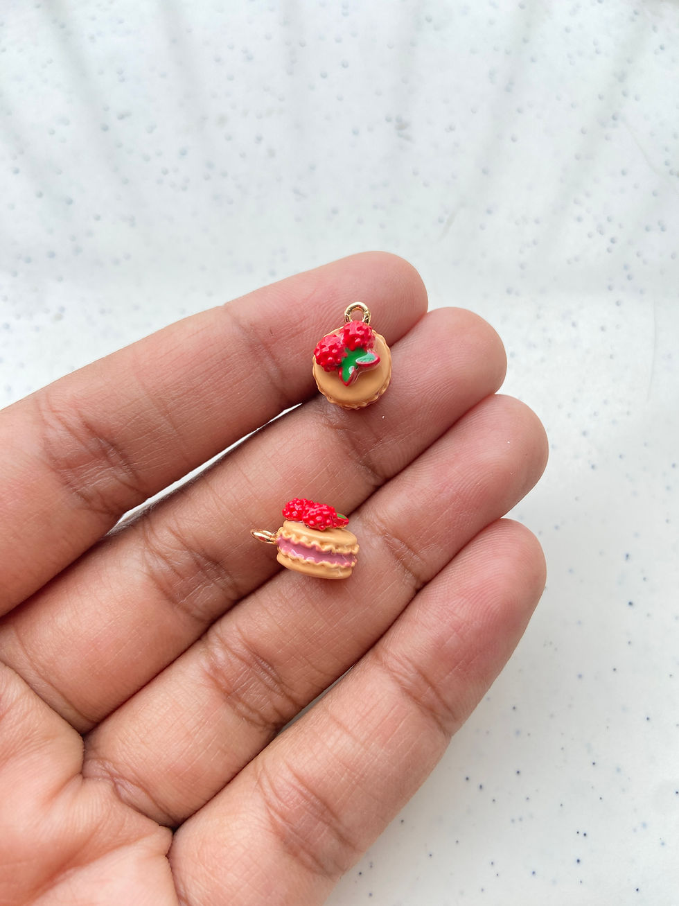 Thumbnail: Premium alloy enamel macaron charm