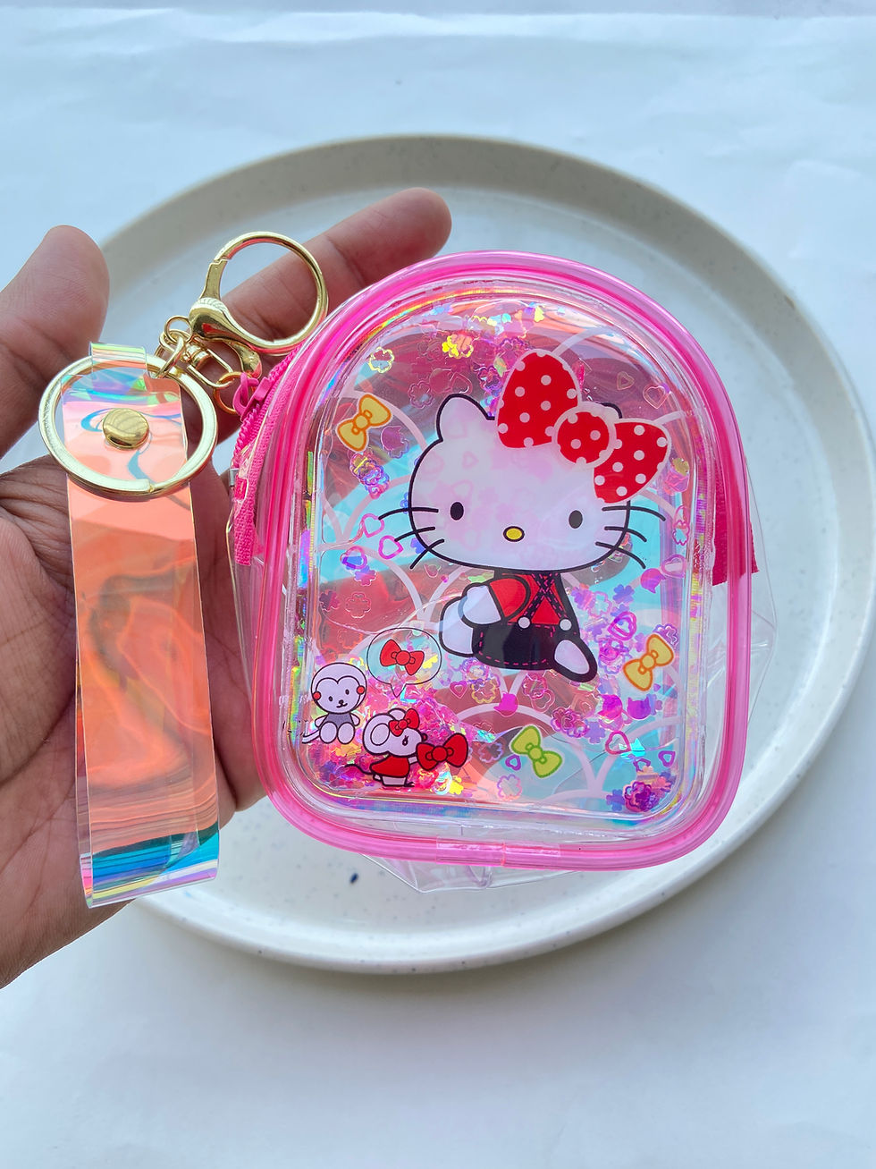 Thumbnail: Liquid filled coin purse (1pc)