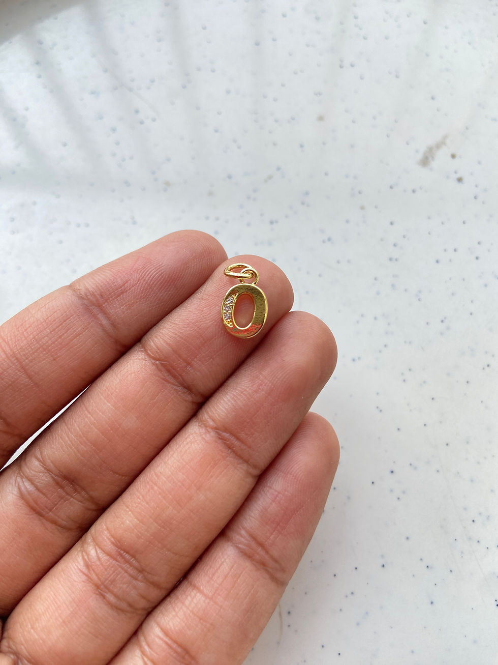 Thumbnail: (N to Z) Zircon capital letter alphabet charm