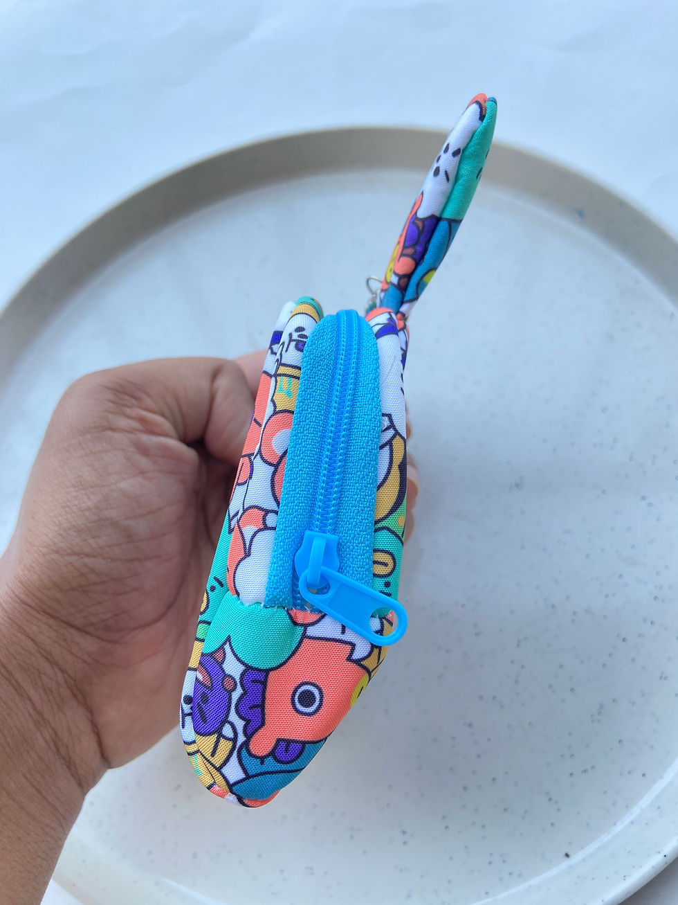 Thumbnail: Cartoon design print coin purse (1pc)