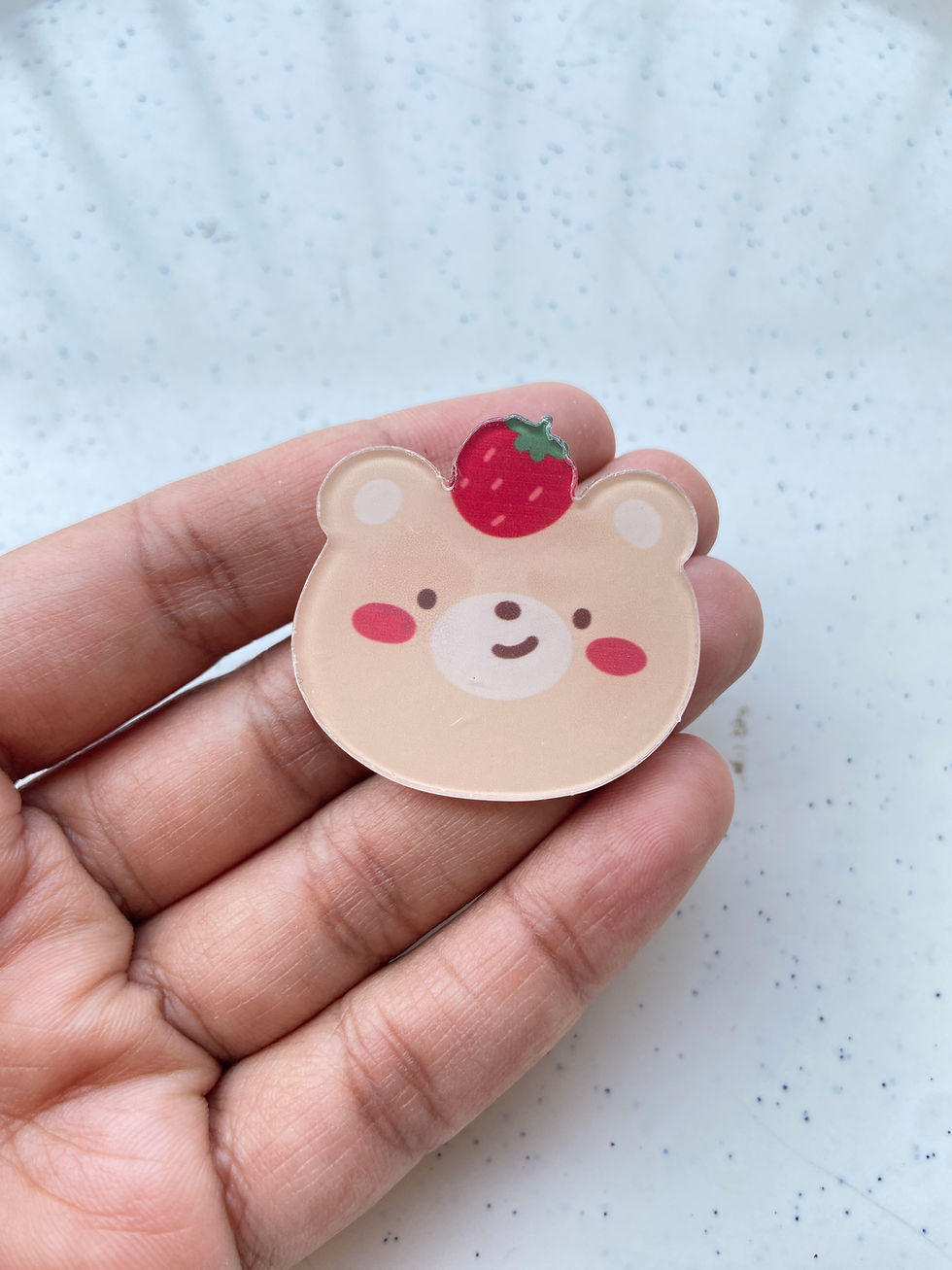Thumbnail: Acrylic animal brooch pin