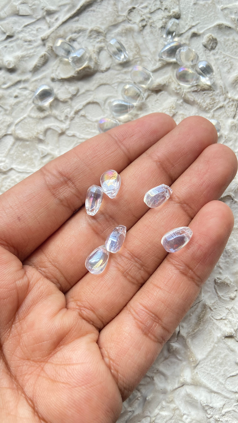 Thumbnail: Multi colour drop shape bead (Part-2)