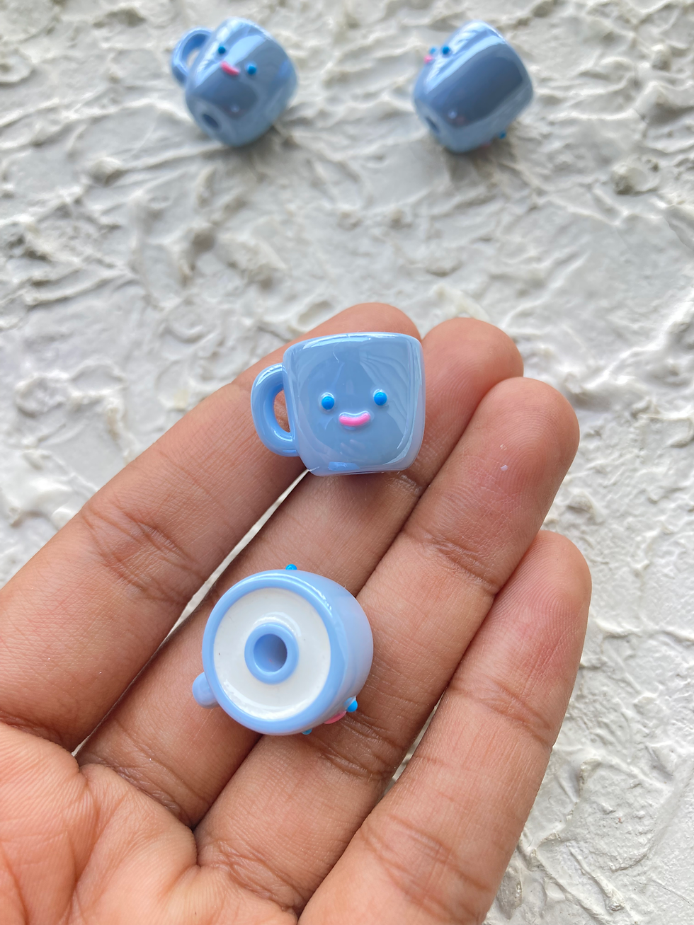Thumbnail: Acrylic cup shape bead