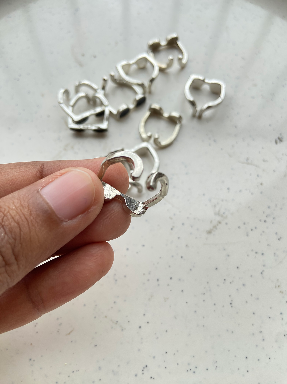 Thumbnail: Readymade goggle alloy titanium plated adjustable ring