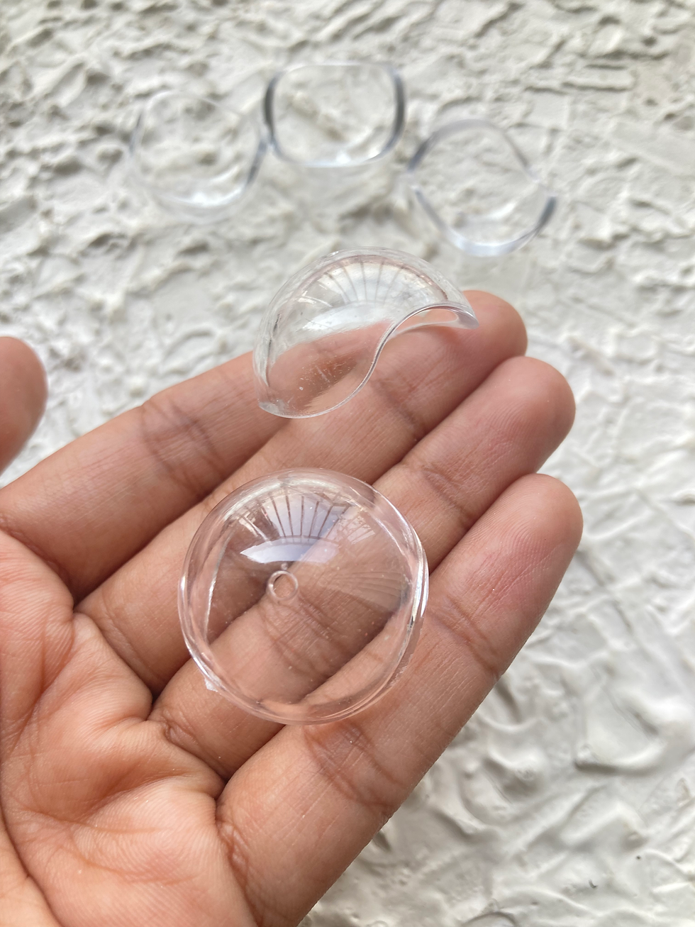 Thumbnail: Big acrylic dome bead
