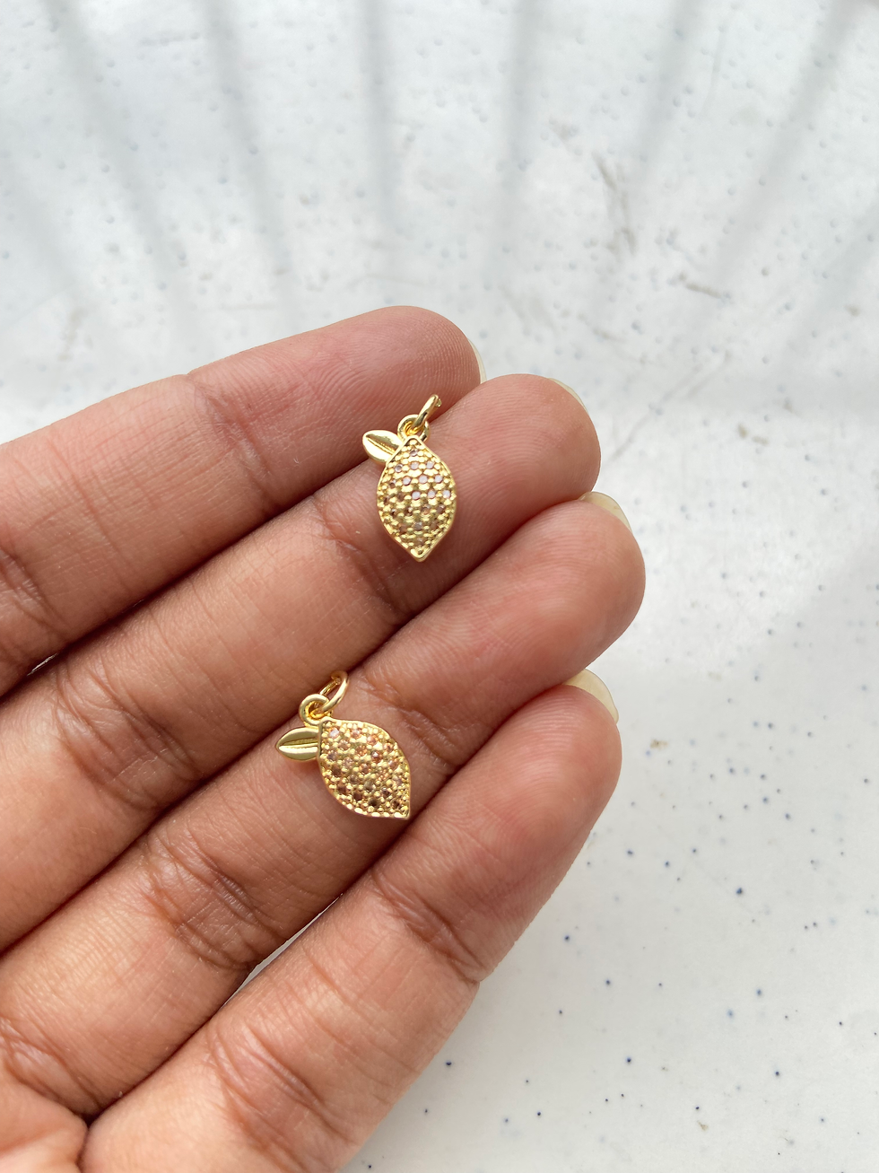 Thumbnail: Cubic zircon lemon charm