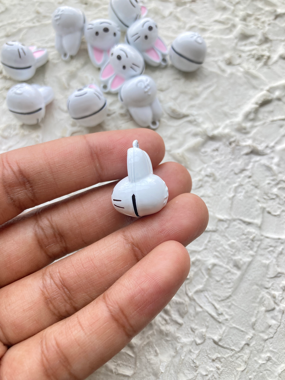 Thumbnail: Bell bunny charm