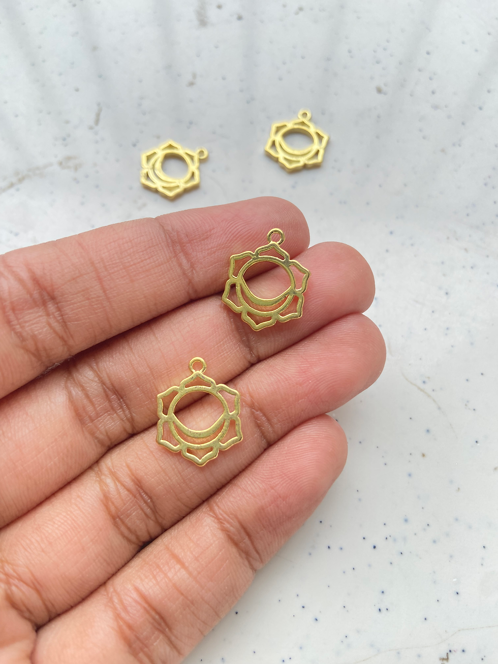 Thumbnail: Chakra designs mix-shape alloy charms