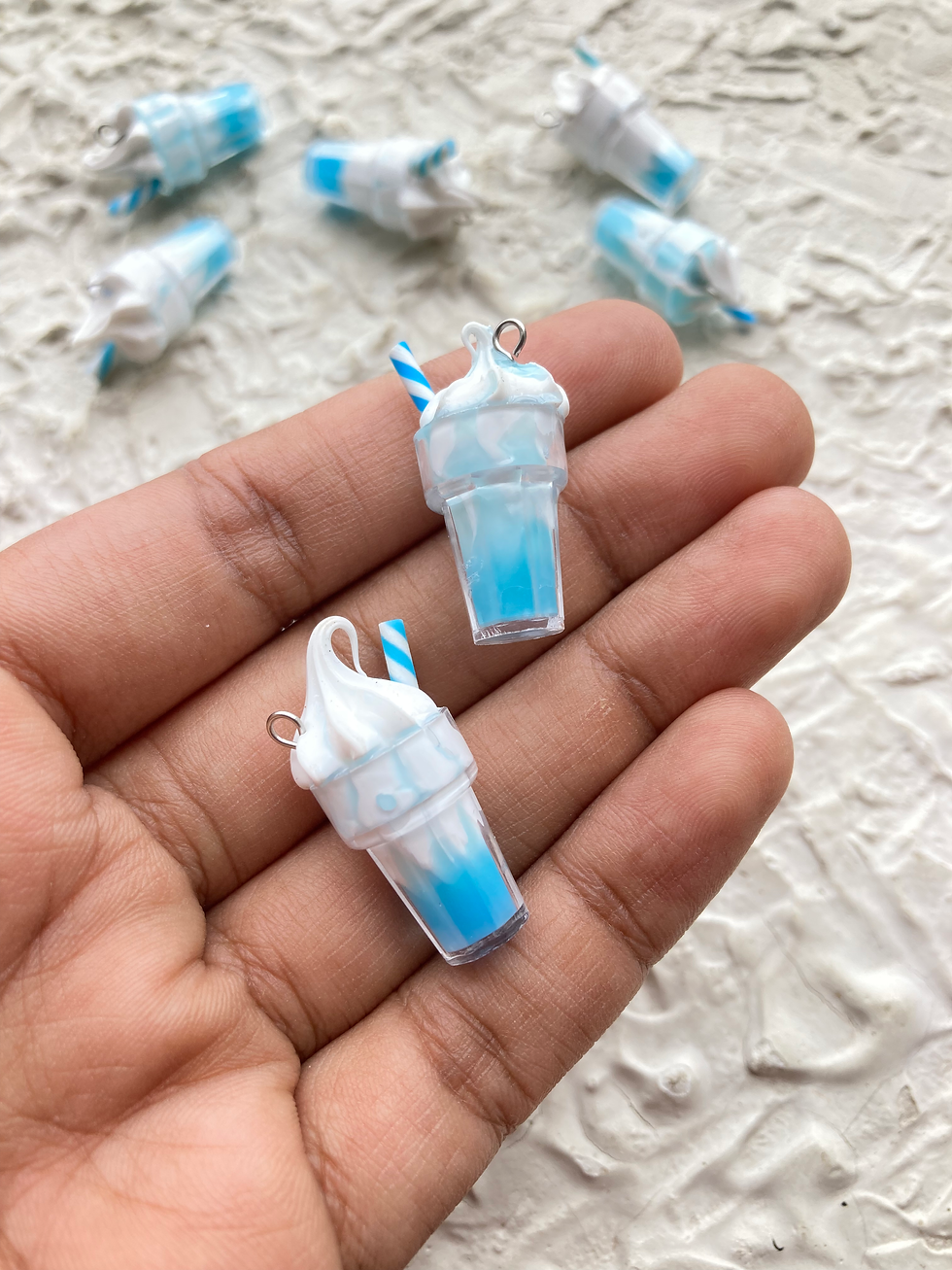 Thumbnail: Milkshake with ice-cream resin charm
