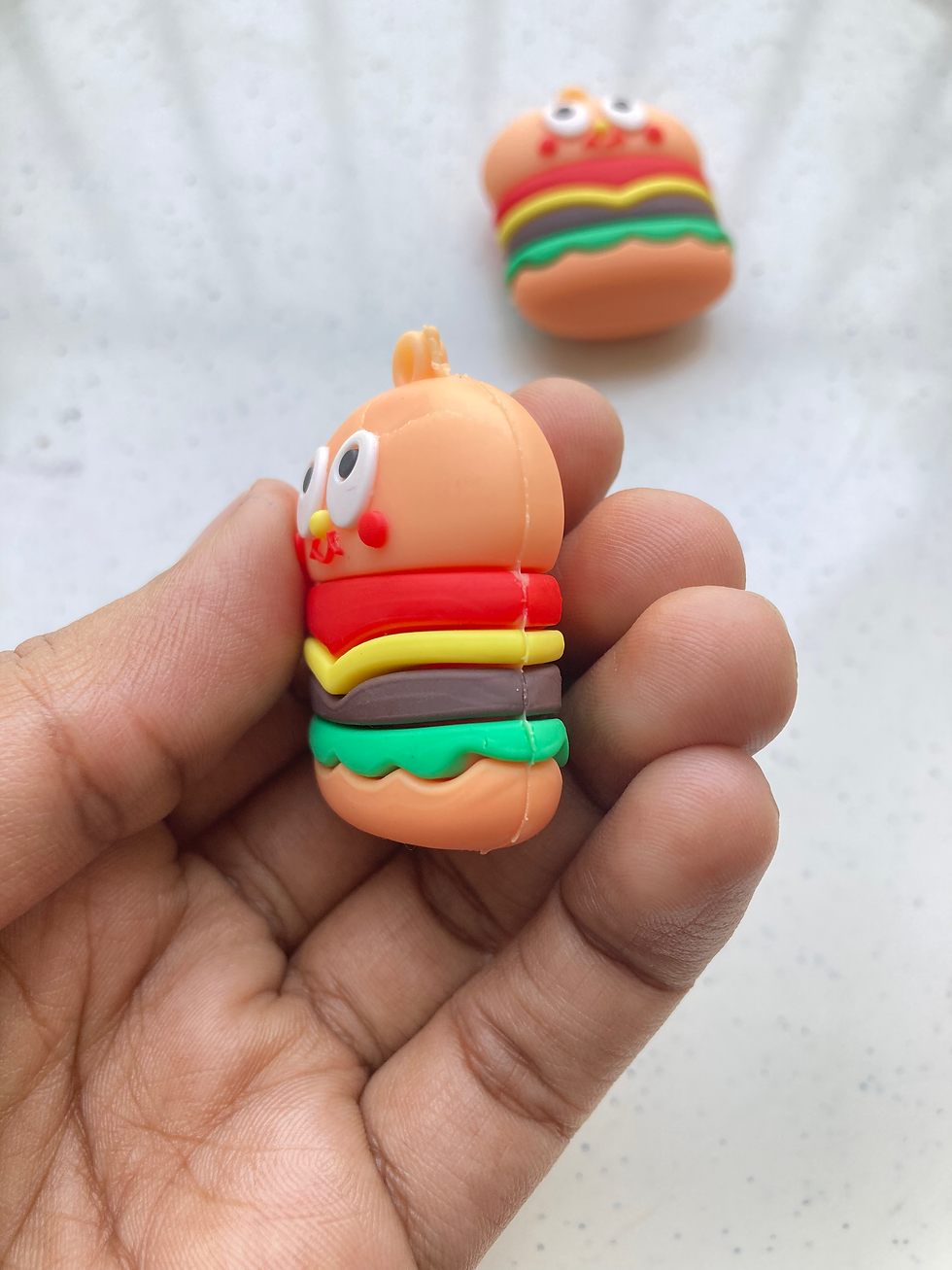 Thumbnail: Silicon big burger charm