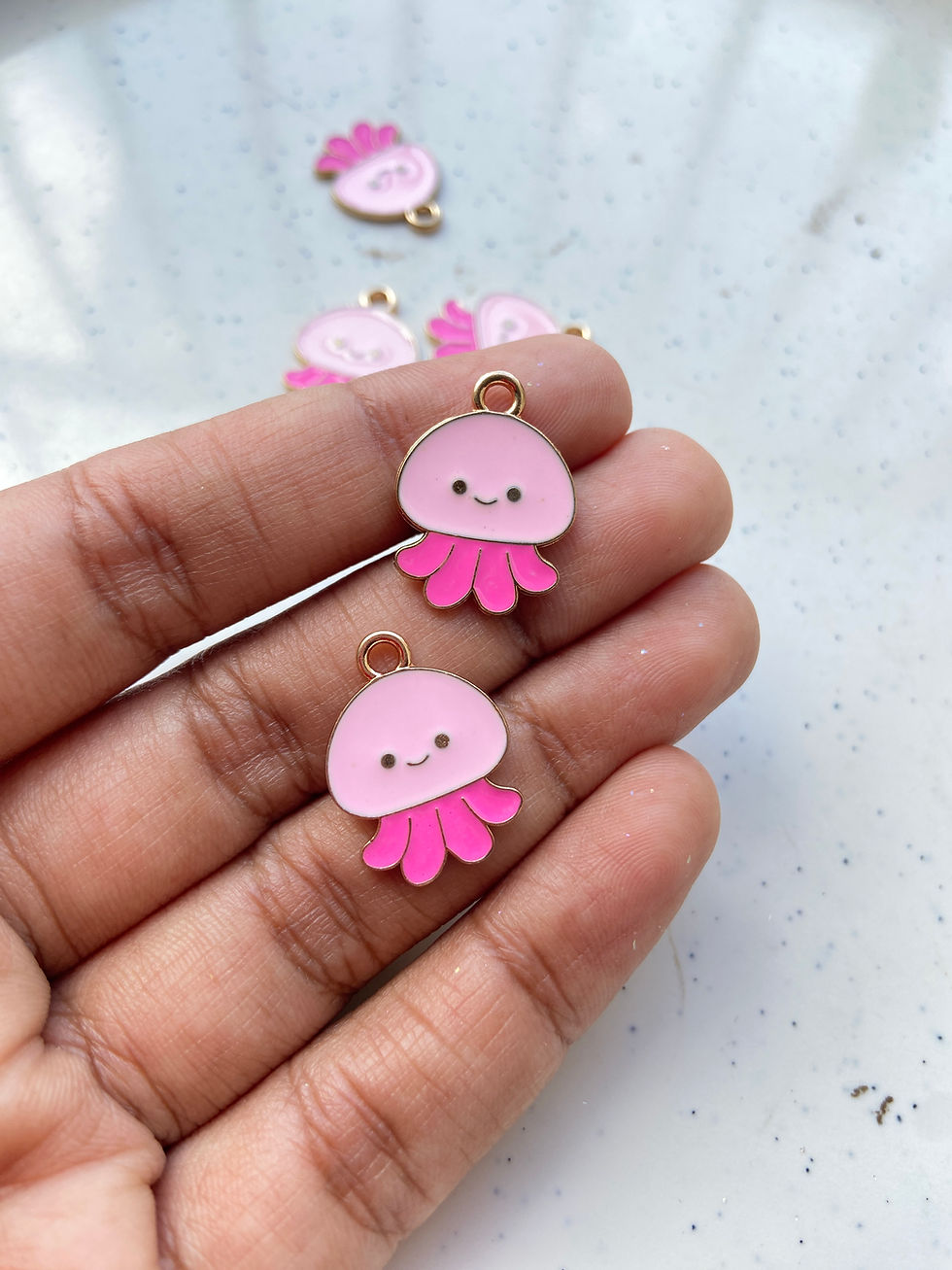Thumbnail: Alloy enamel octopus charm