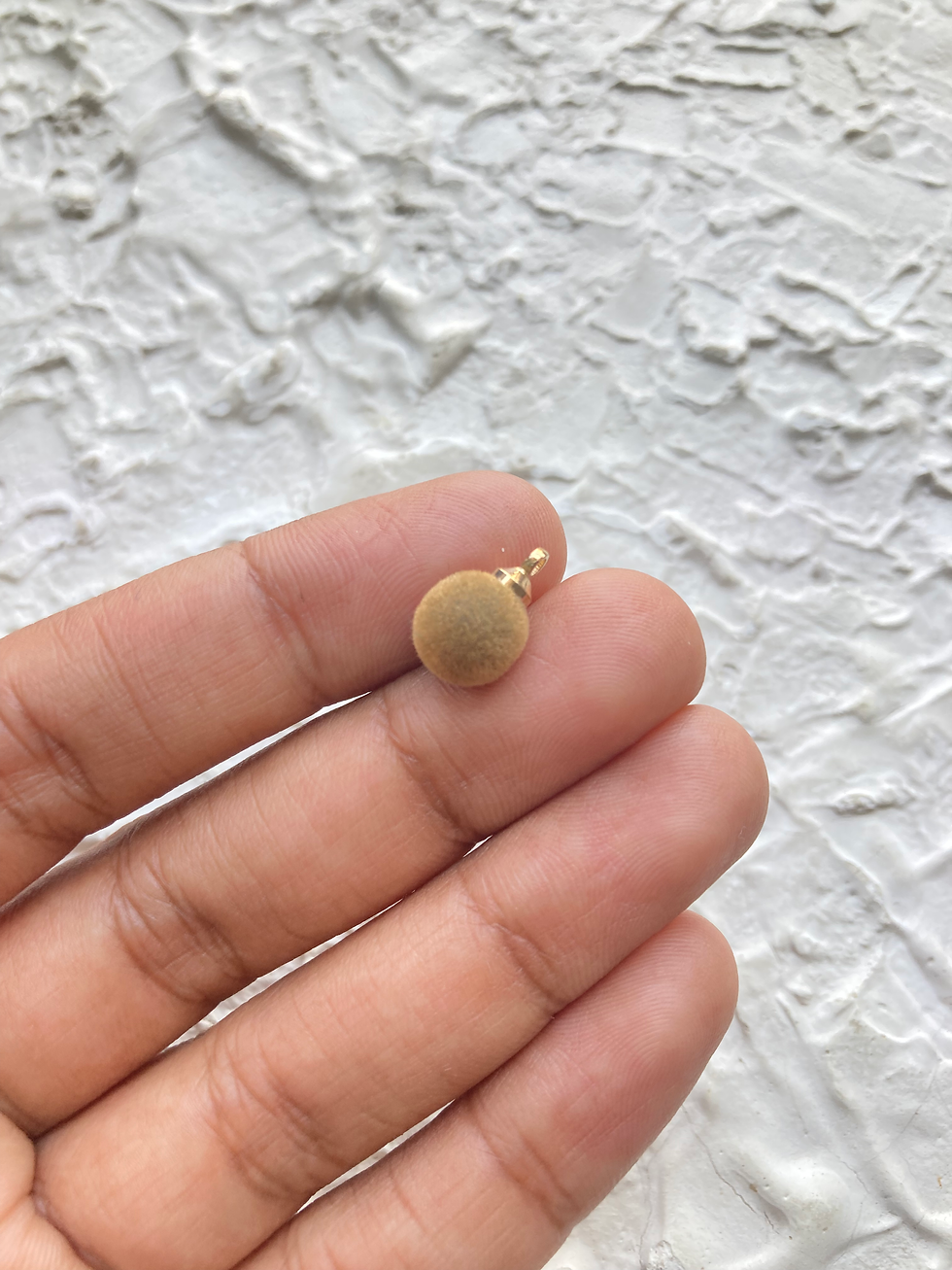 Thumbnail: Velvet texture round charm