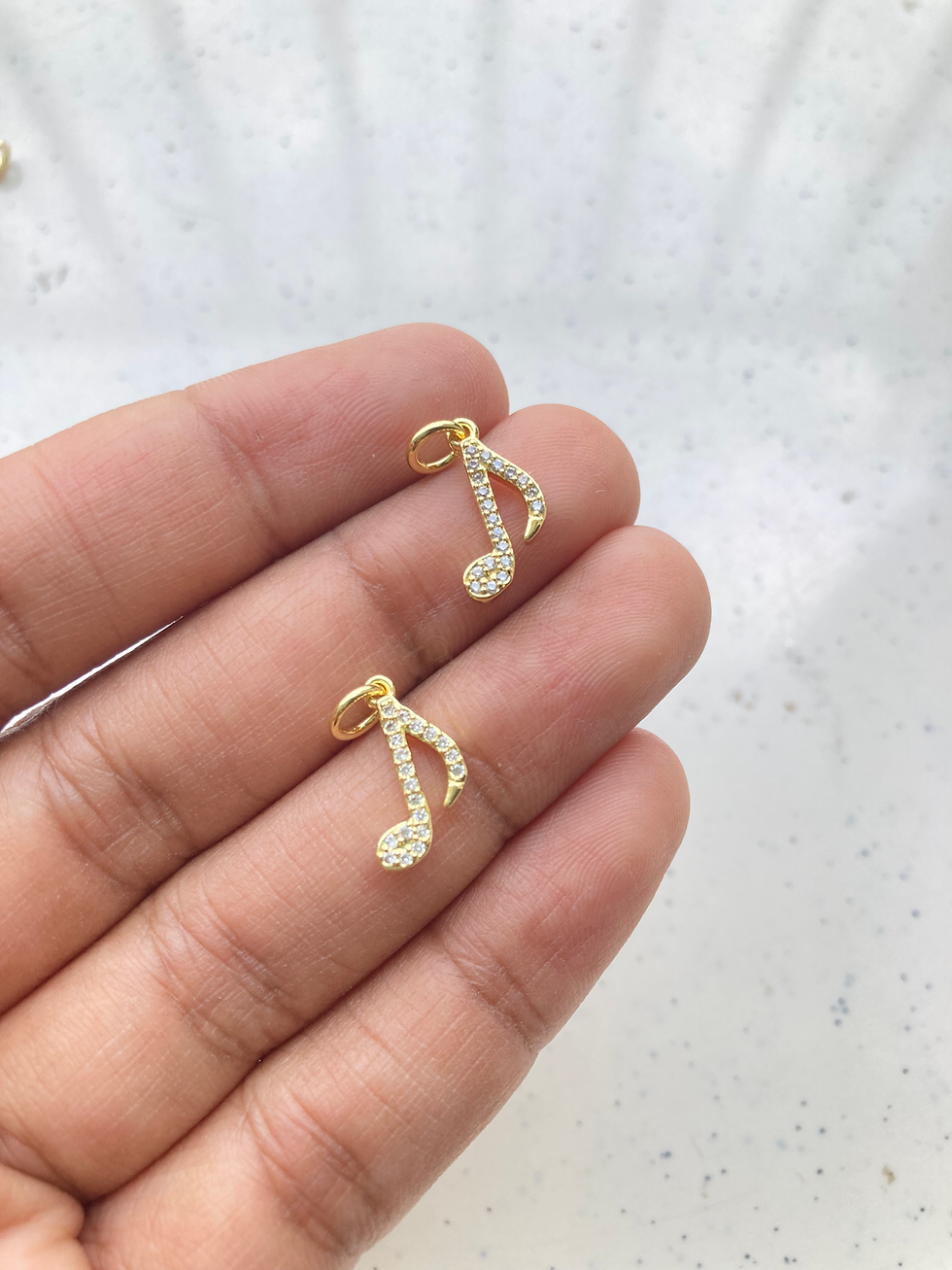 Thumbnail: Music instrument zircon charms