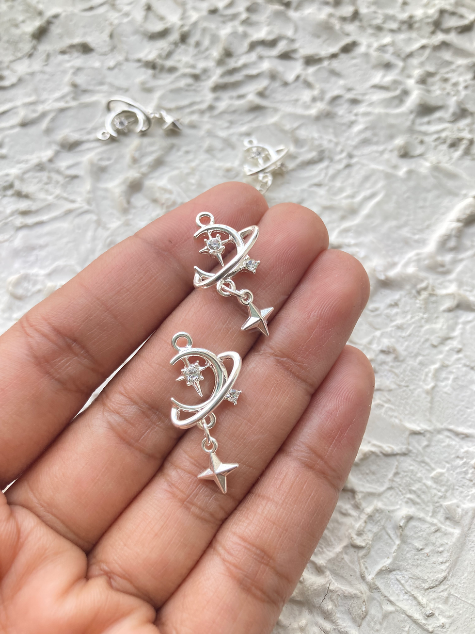 Thumbnail: Mix shape alloy rhinestone enamel charm