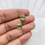 Thumbnail: 11.5*8.5mm, round colourful glass faceted charm