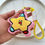 Thumbnail: Star shape plushie with clasp & strap readymade keychain (1pc)