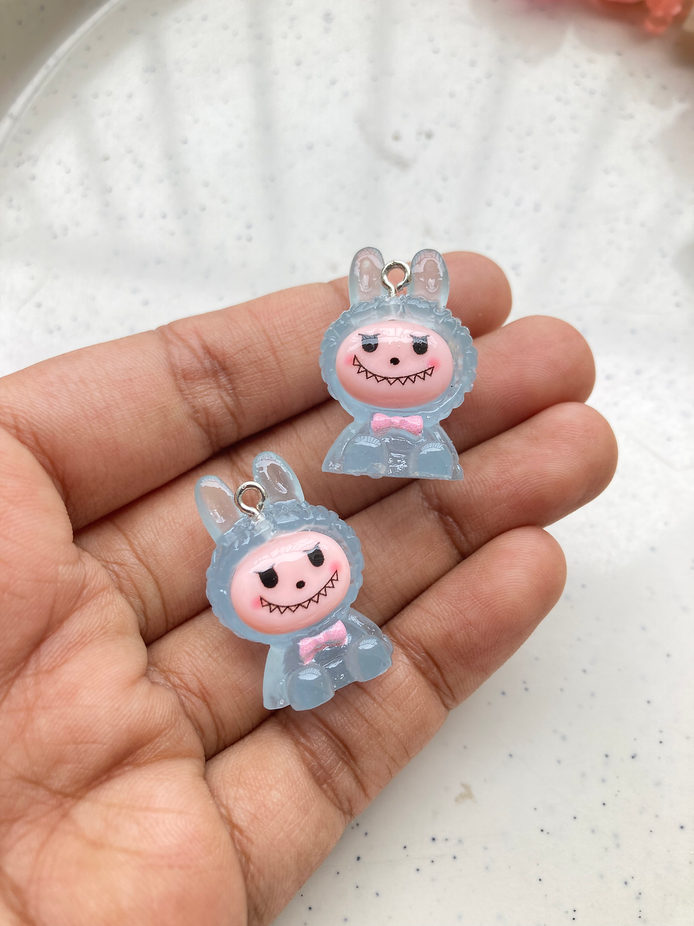 Thumbnail: 3D mini labubu resin charm