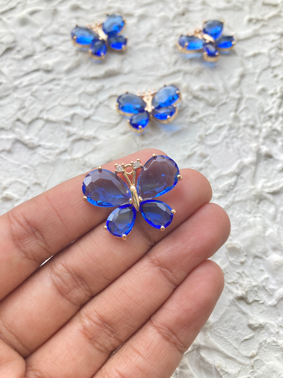 Thumbnail: Big butterfly zircon charm