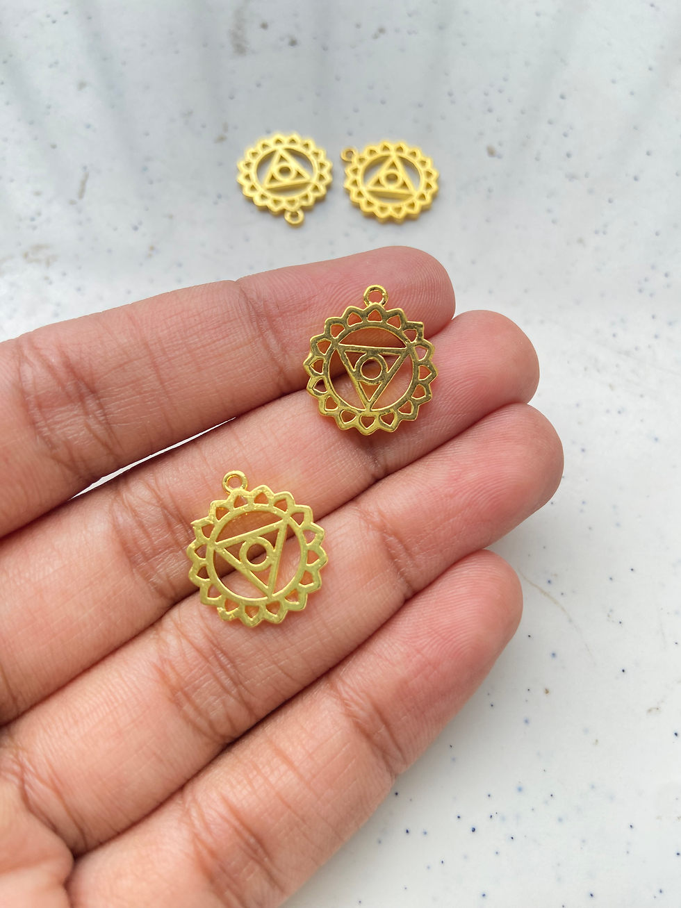 Thumbnail: Chakra designs mix-shape alloy charms