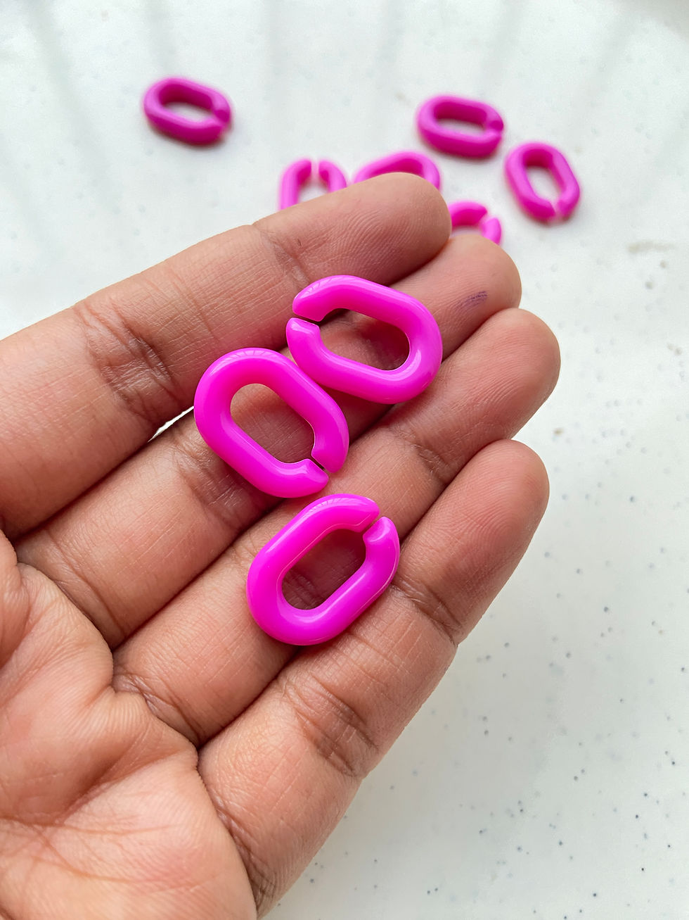 Thumbnail: Acrylic colourful link connector (Part-2)