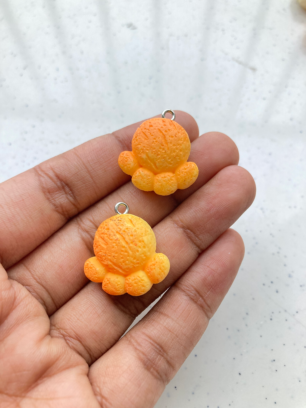 Thumbnail: Mixed bread buns resin charm
