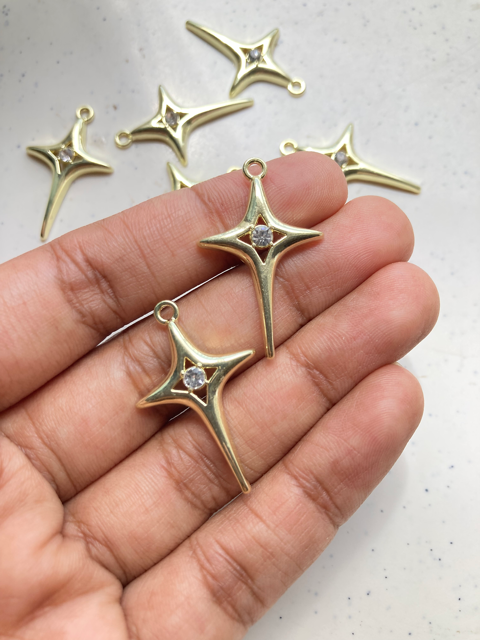 Thumbnail: Big twinkle alloy charm