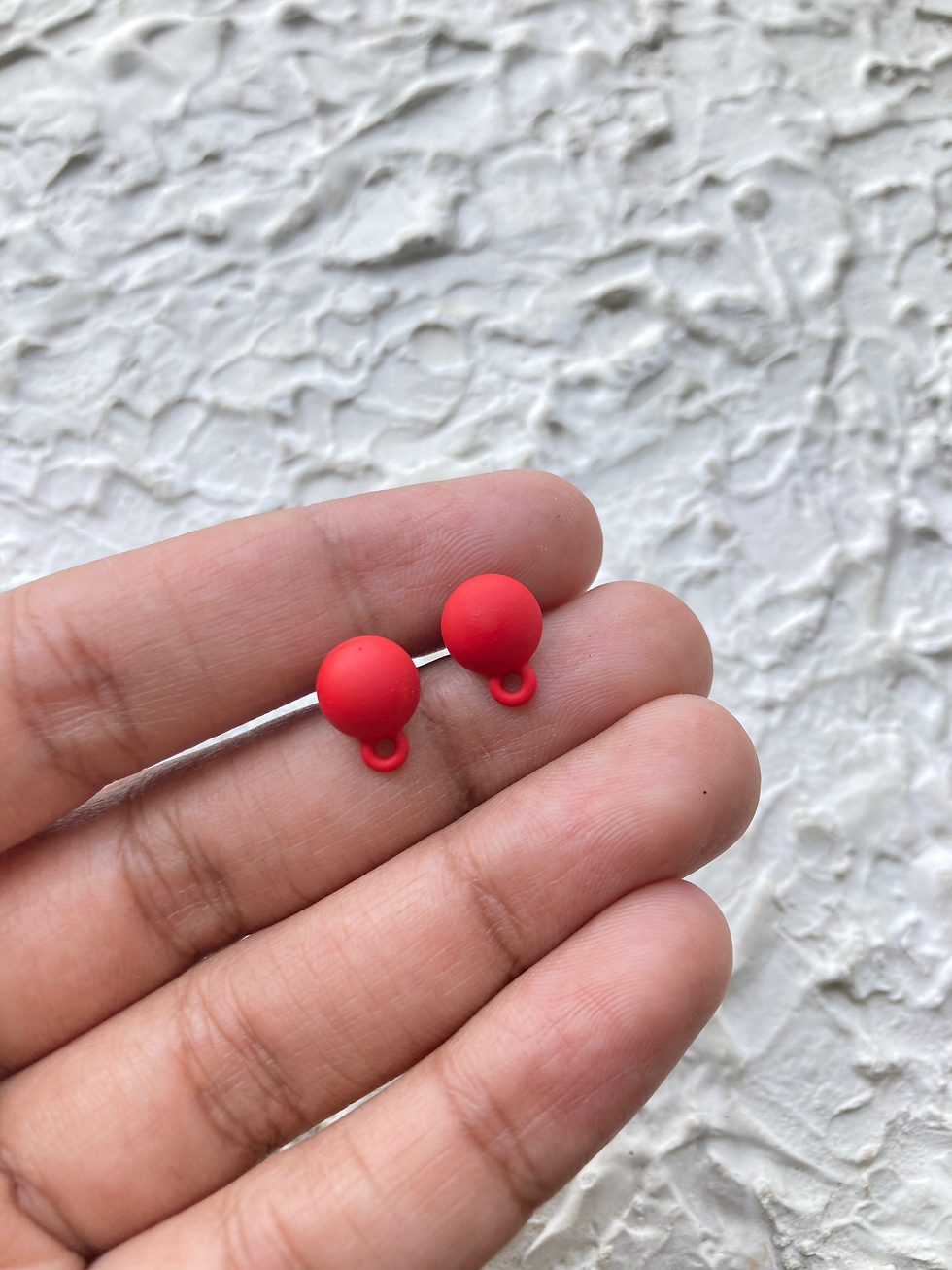 Thumbnail: Spray painted different designs alloy stud