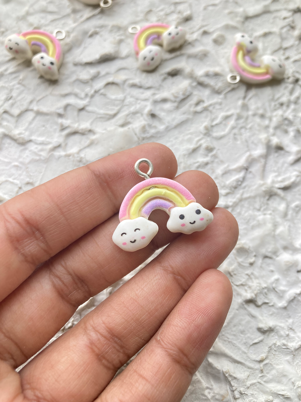 Thumbnail: Multi-shape colourful resin charm-2