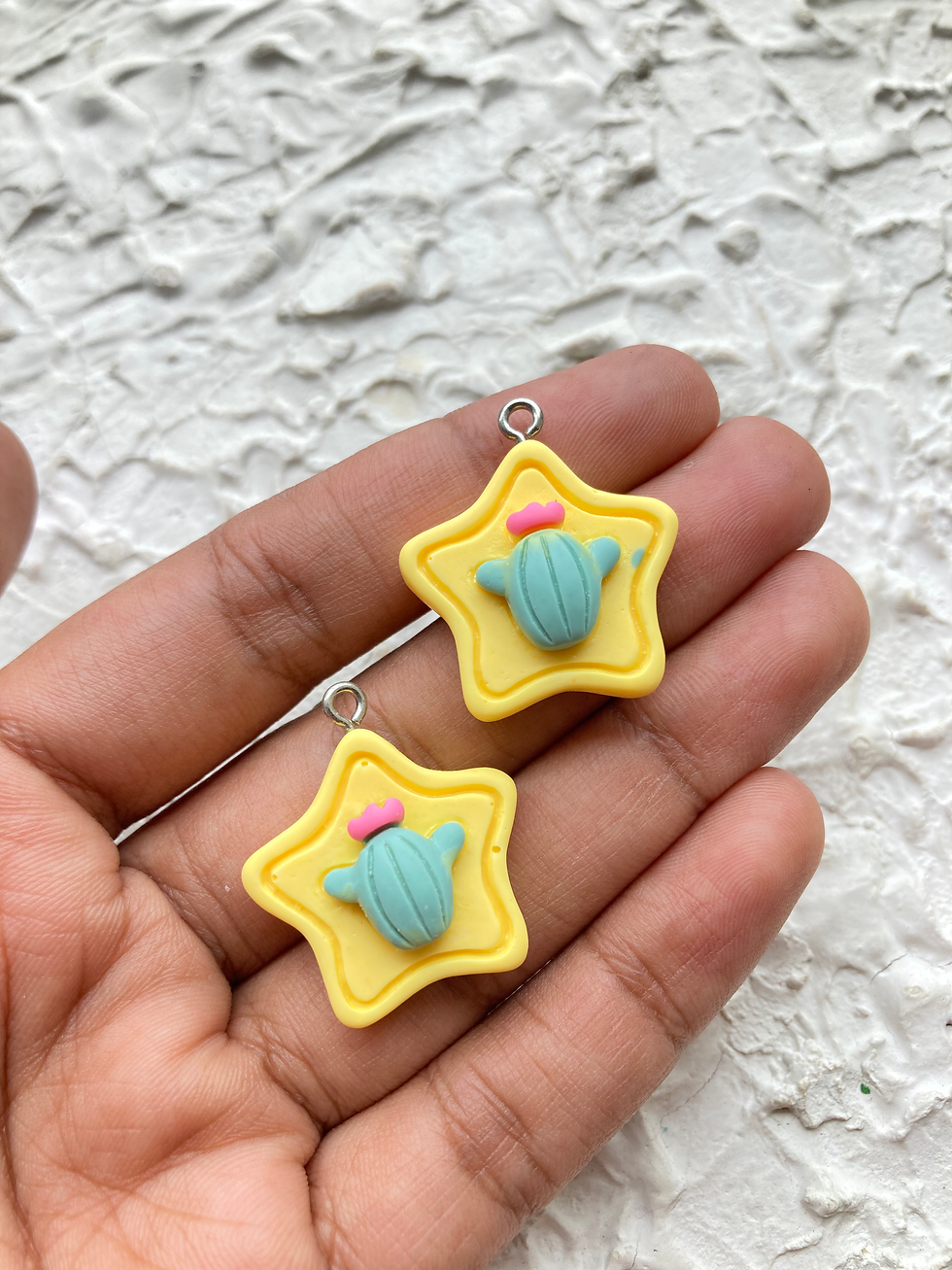 Thumbnail: Frame pattern cute resin charms