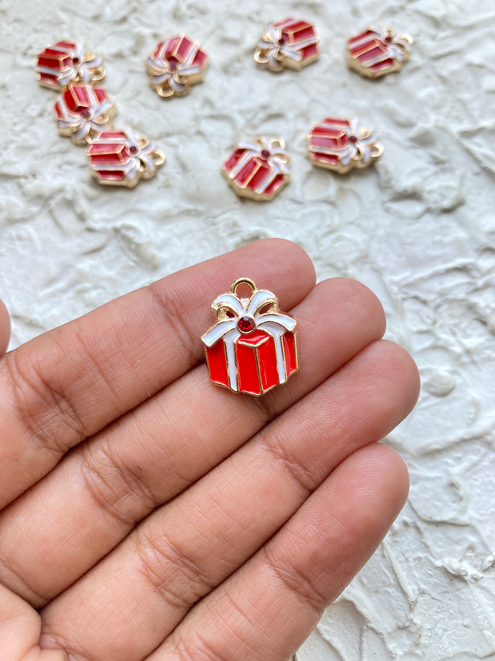 Thumbnail: Alloy enamel christmas theme charm