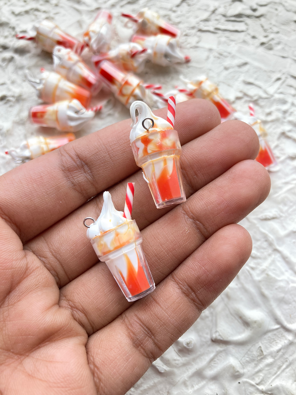 Thumbnail: Milkshake with ice-cream resin charm
