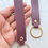Thumbnail: 14cm, PU leather keychain belt