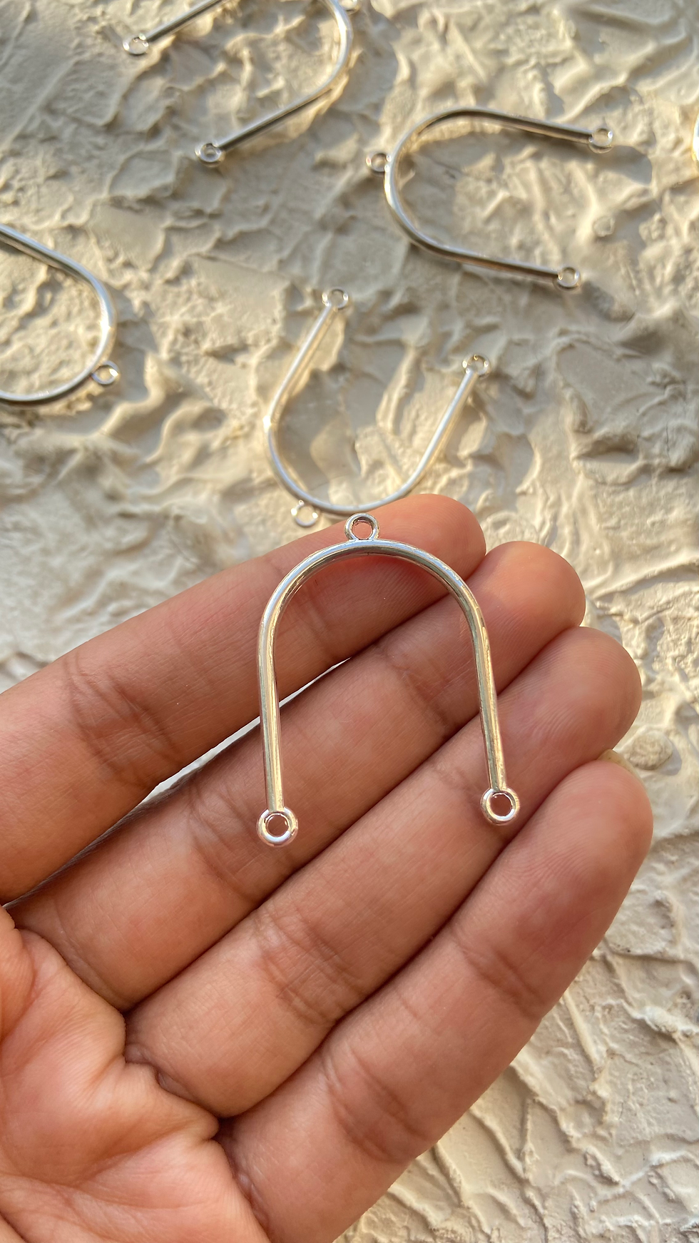 Thumbnail: big U shape Earring connector