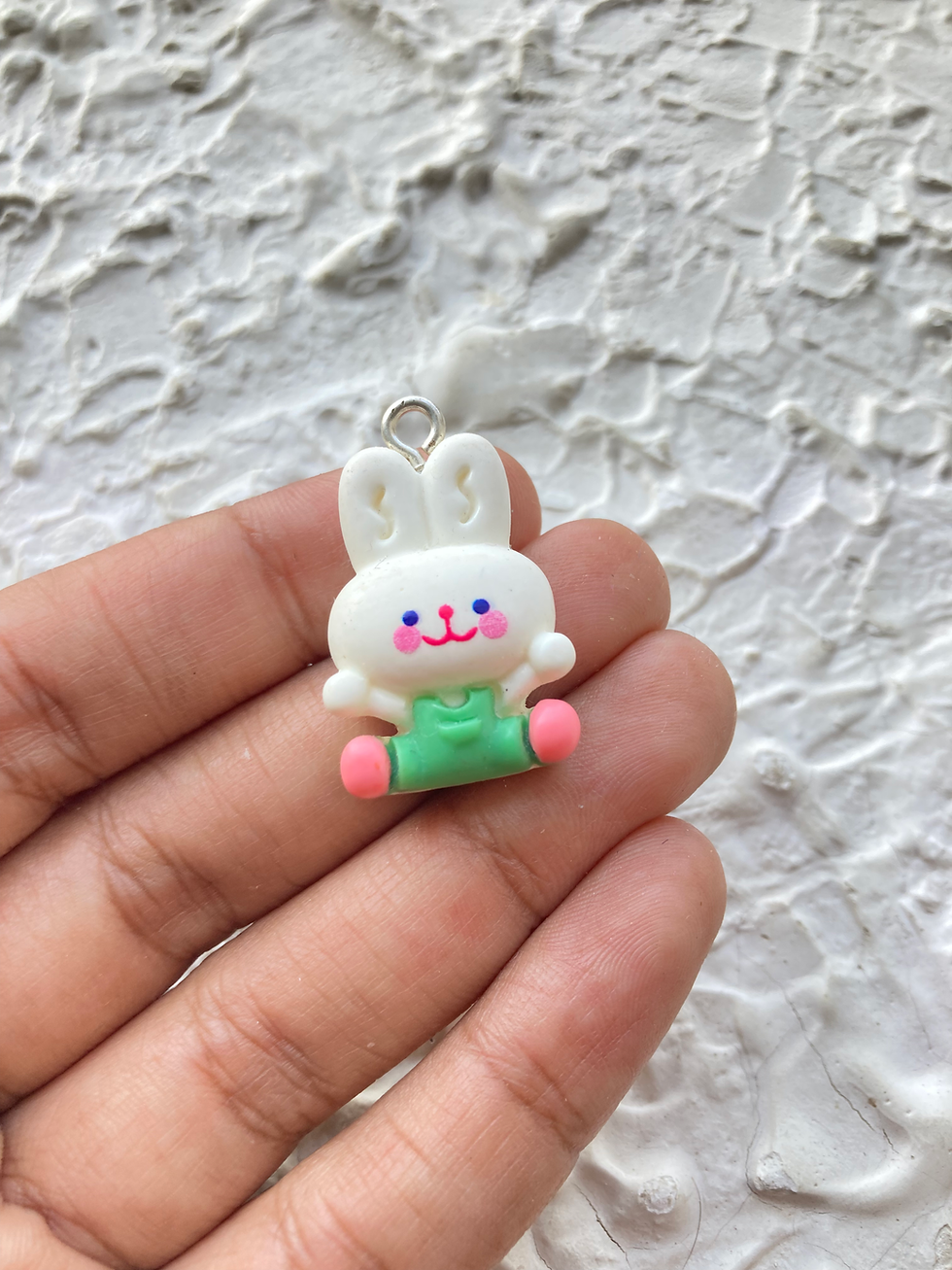 Thumbnail: Mix shape bunny resin charms